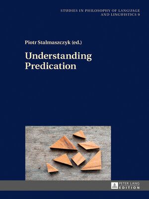 cover image of Understanding Predication